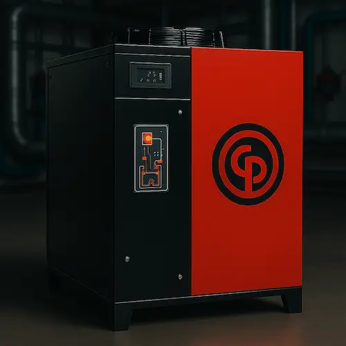 Secador de ar por refrigeração Chicago Pneumatic para ar comprimido industrial