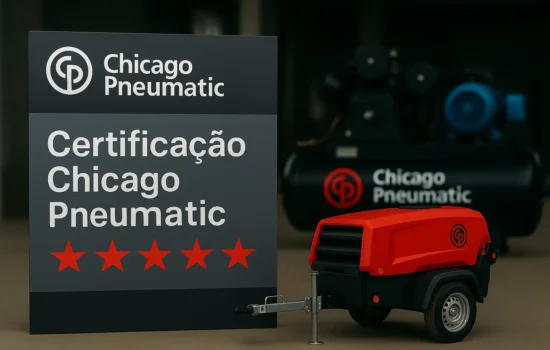 Powertech conquista Certificação Chicago Pneumatic 5 Estrelas