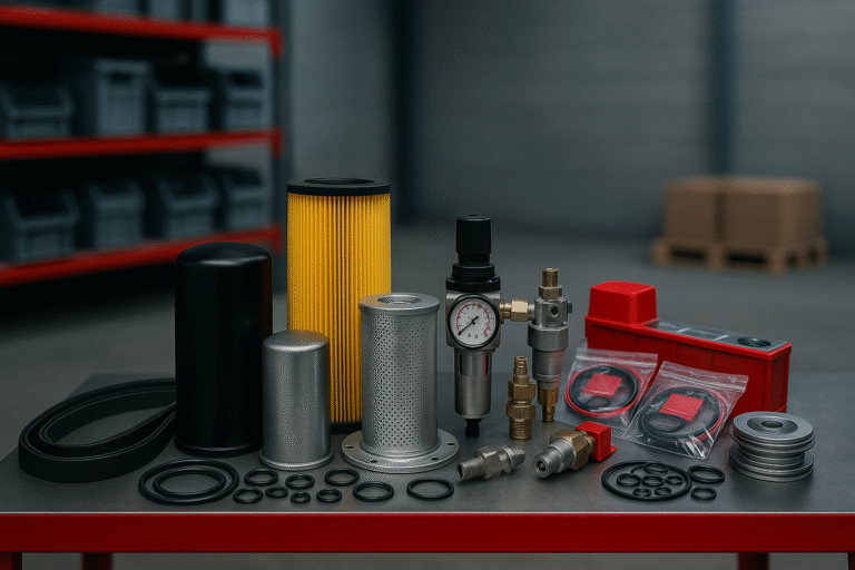 Peças para compressores de ar Chicago Pneumatic disponíveis na Powertech em Belo Horizonte