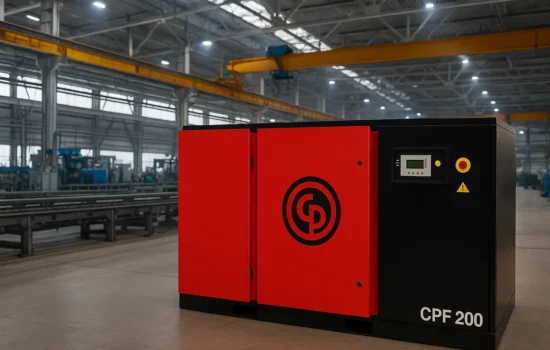 Compressor CPF 200 Chicago Pneumatic: Potência e Eficiência Industrial