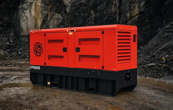 CPS 900E Chicago Pneumatic: Potência Elétrica e Eficiência para Pedreiras e Indústrias